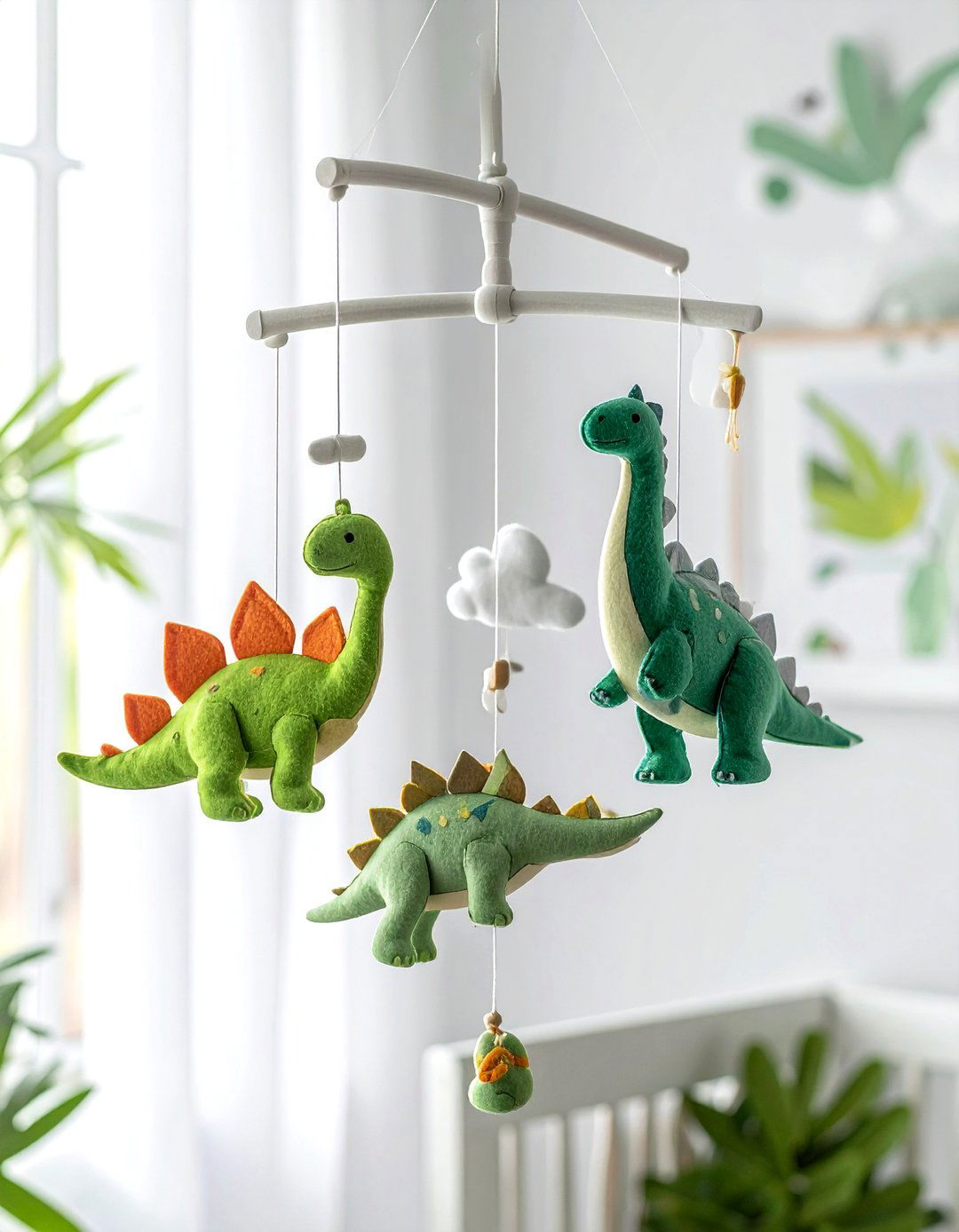 Dinosaur Nursery Mobile - 30 nursery mobile ideas