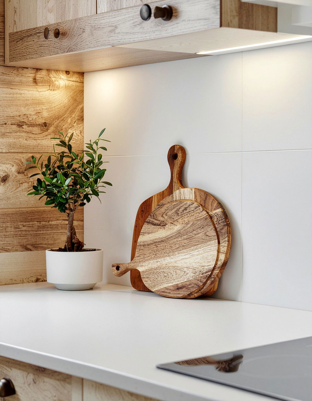 Display Cutting Boards - 30 budget kitchen ideas