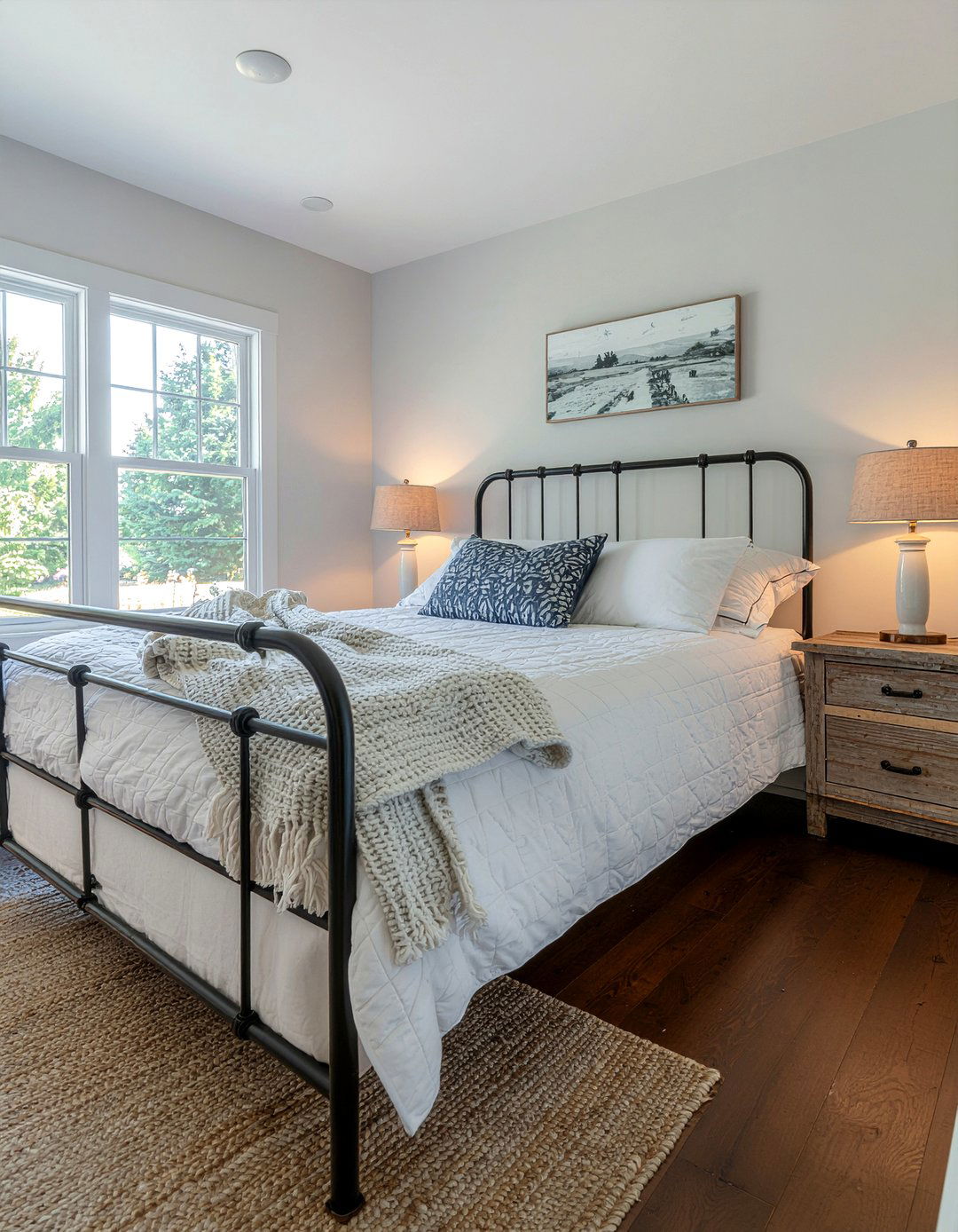 Distressed Farmhouse Nightstand - 30 bedroom vintage nightstands