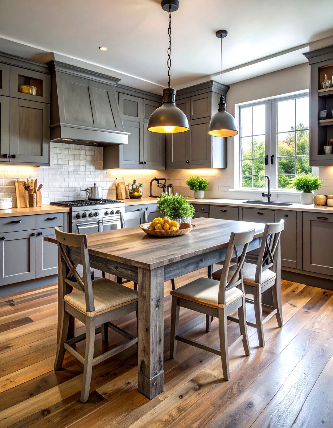 Distressed Gray Kitchen Furniture - 30 gray kitchen furniture ideas