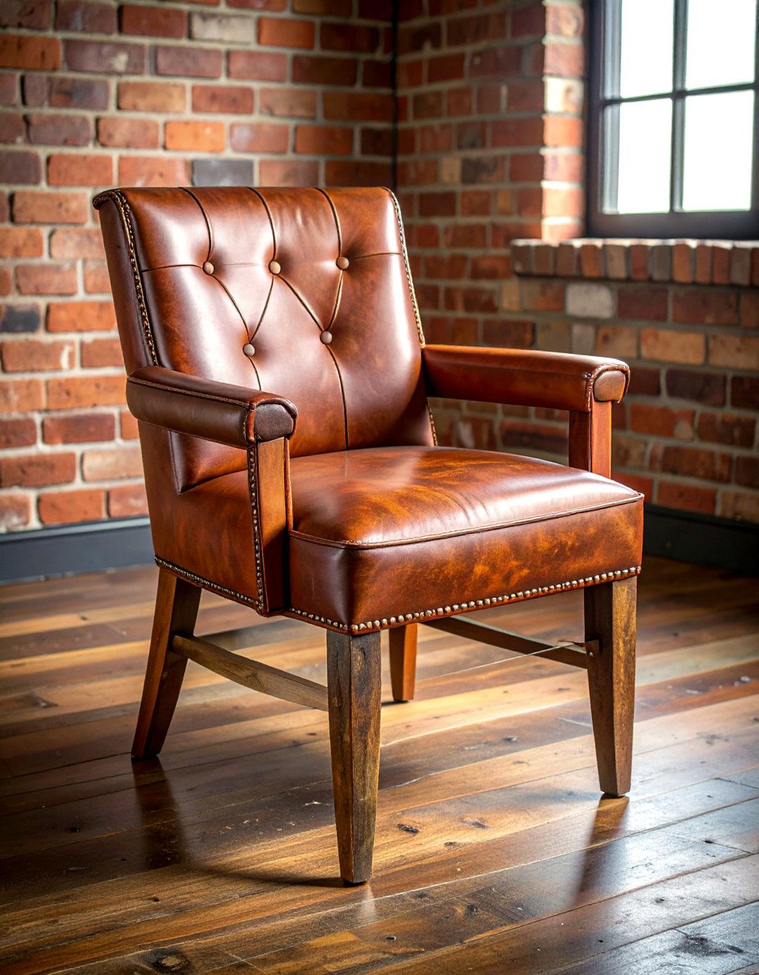 Distressed Leather Parsons Dining Chair - 30 parsons dining chair ideas