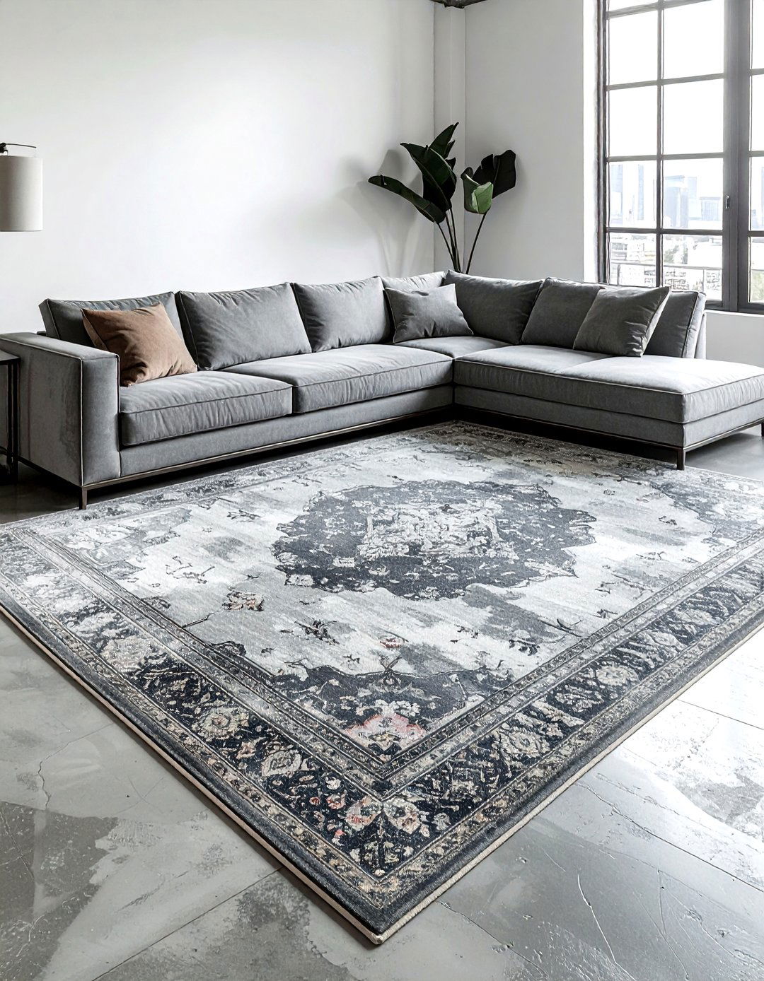 Distressed Persian rug - 30 Persian rug ideas