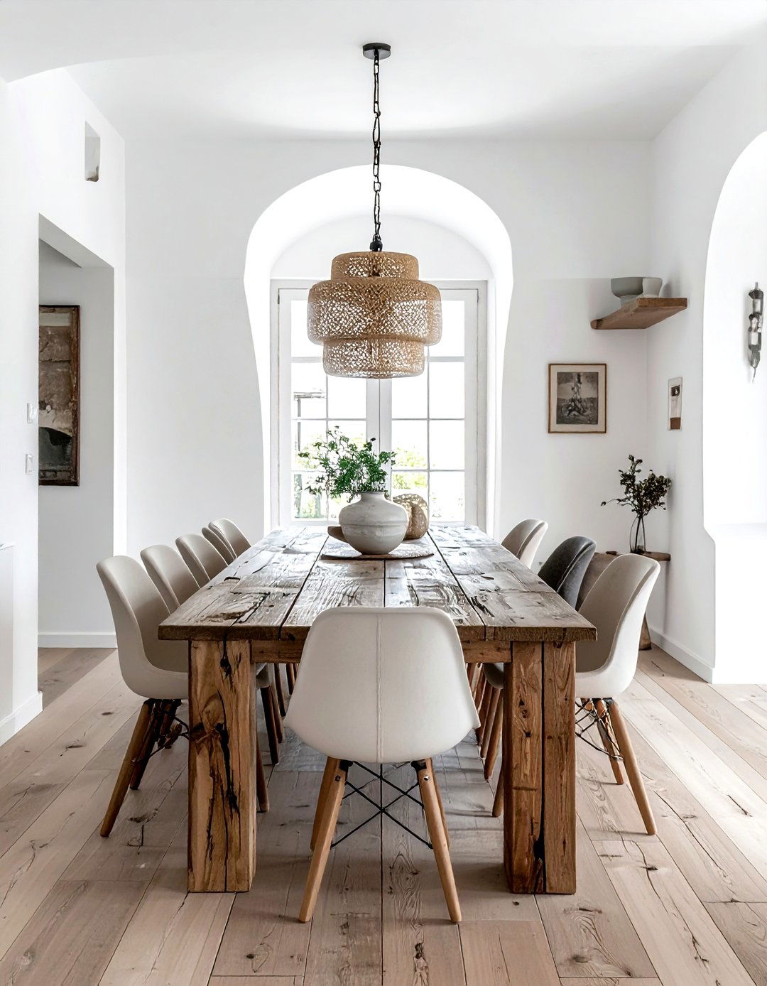 Distressed Wood Finish - 30 Spanish dining room ideas
