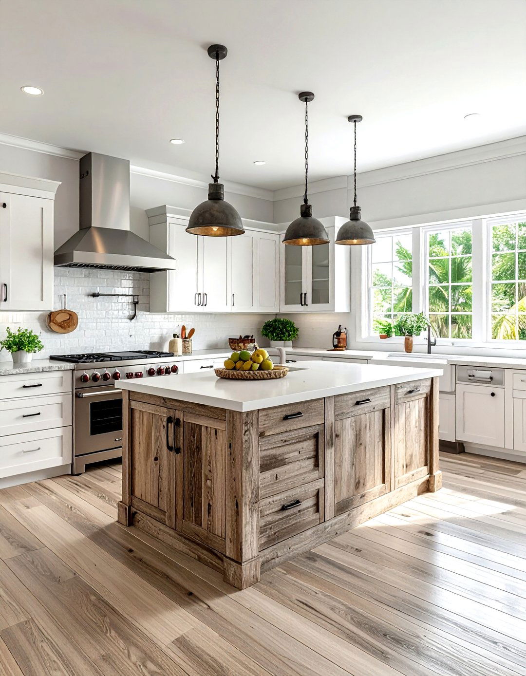 Distressed Wood Finishes - 30 Caribbean kitchen ideas
