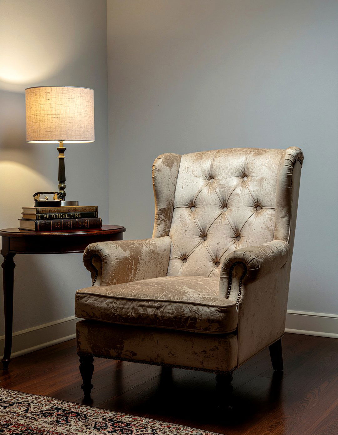 Distressed leather chair - 30 leather living room ideas