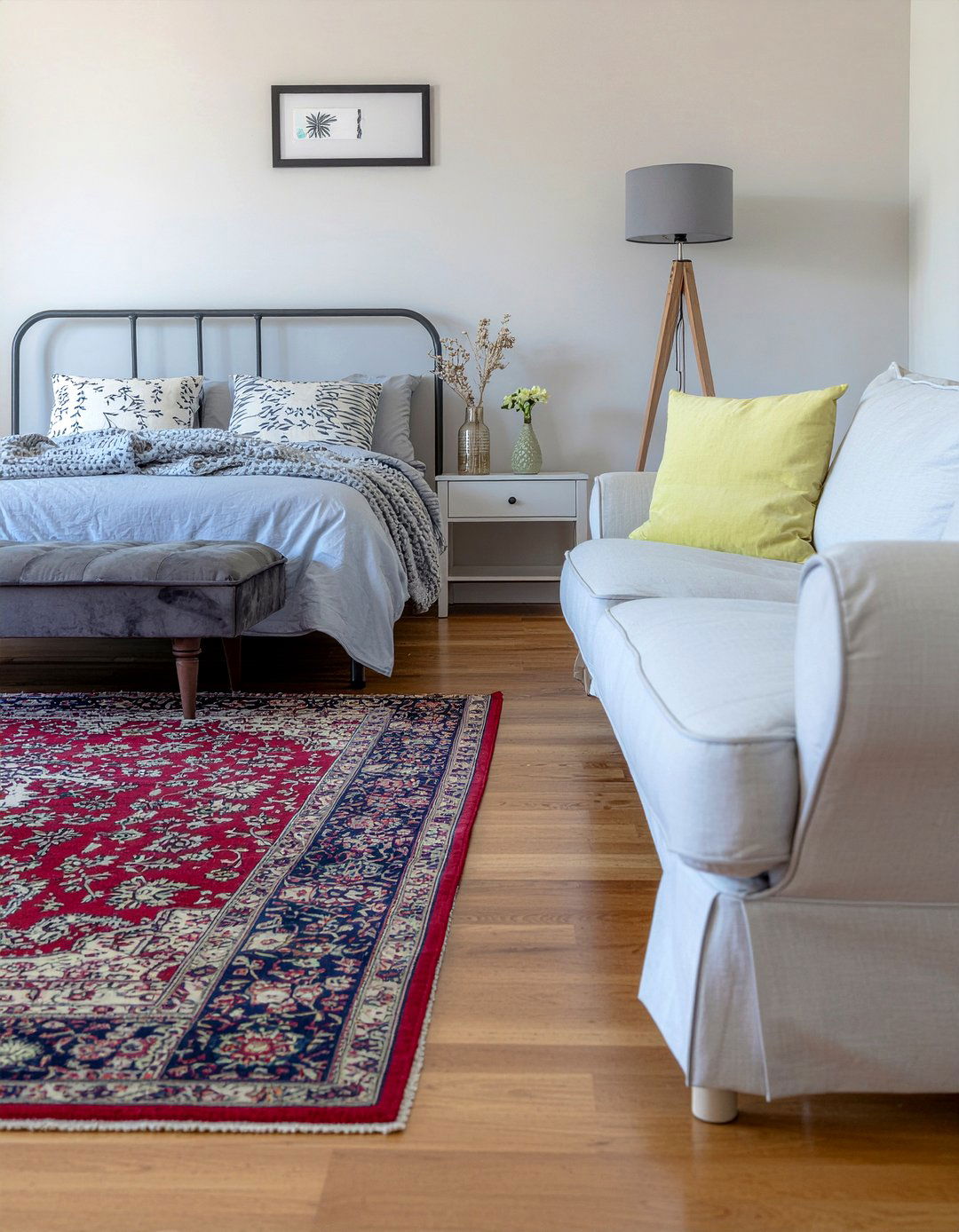 Distressed rug - 30 bedroom rugs