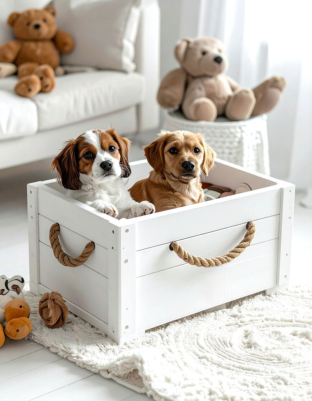 Dog Toy Box - 30 dog-friendly decor ideas