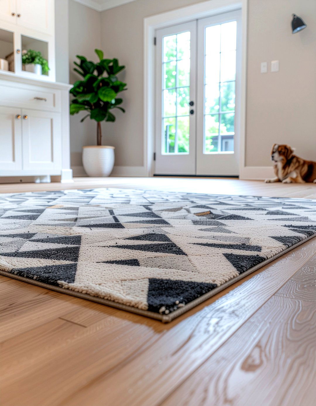 Dog room flooring - 30 dog bedroom ideas