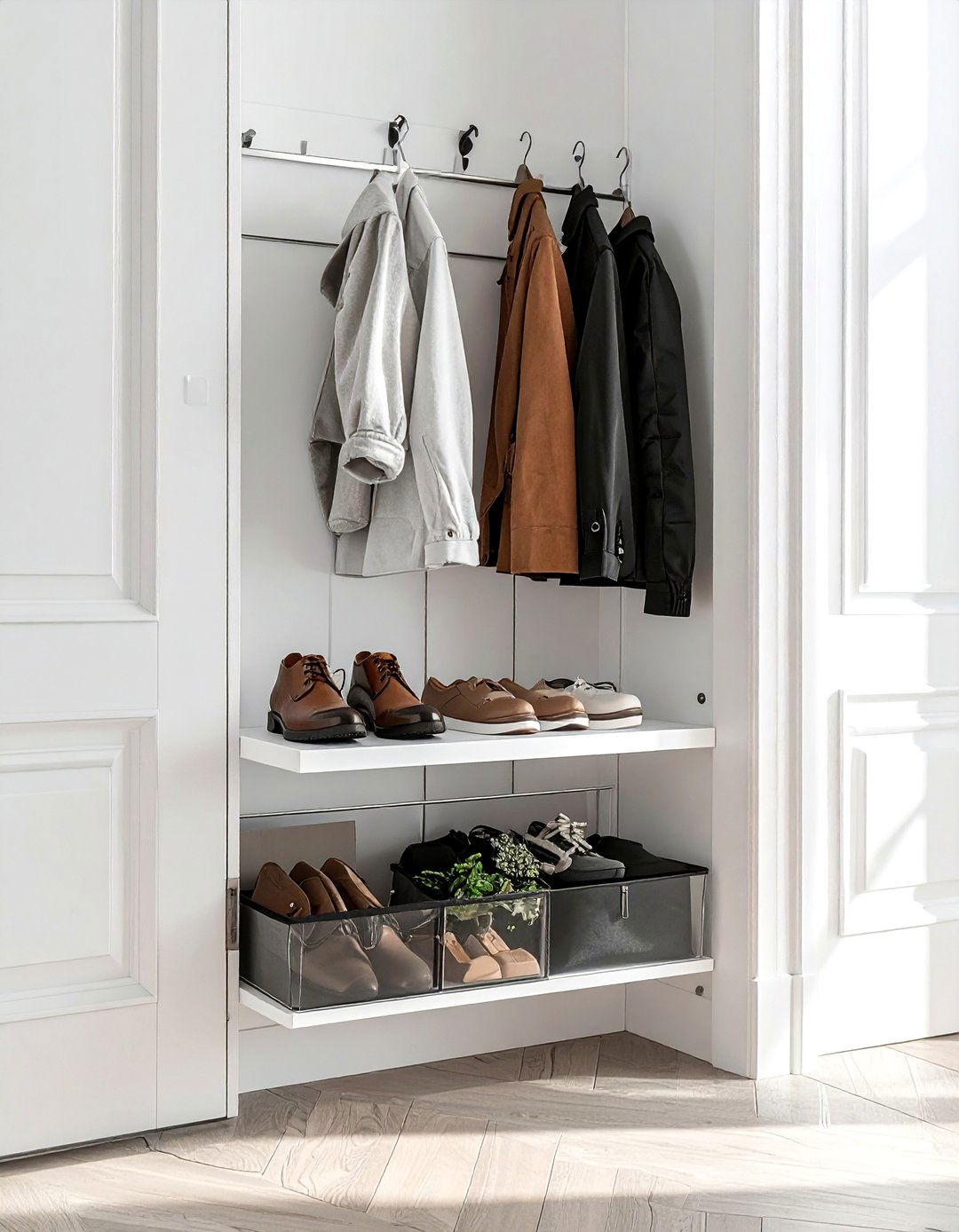 Door Hanging Organizers - 30 bedroom clever storage ideas