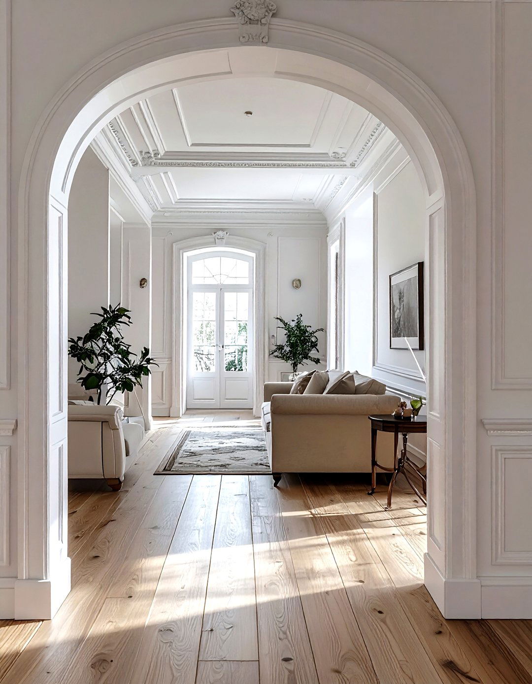 Door Trim - 30 living room trim ideas