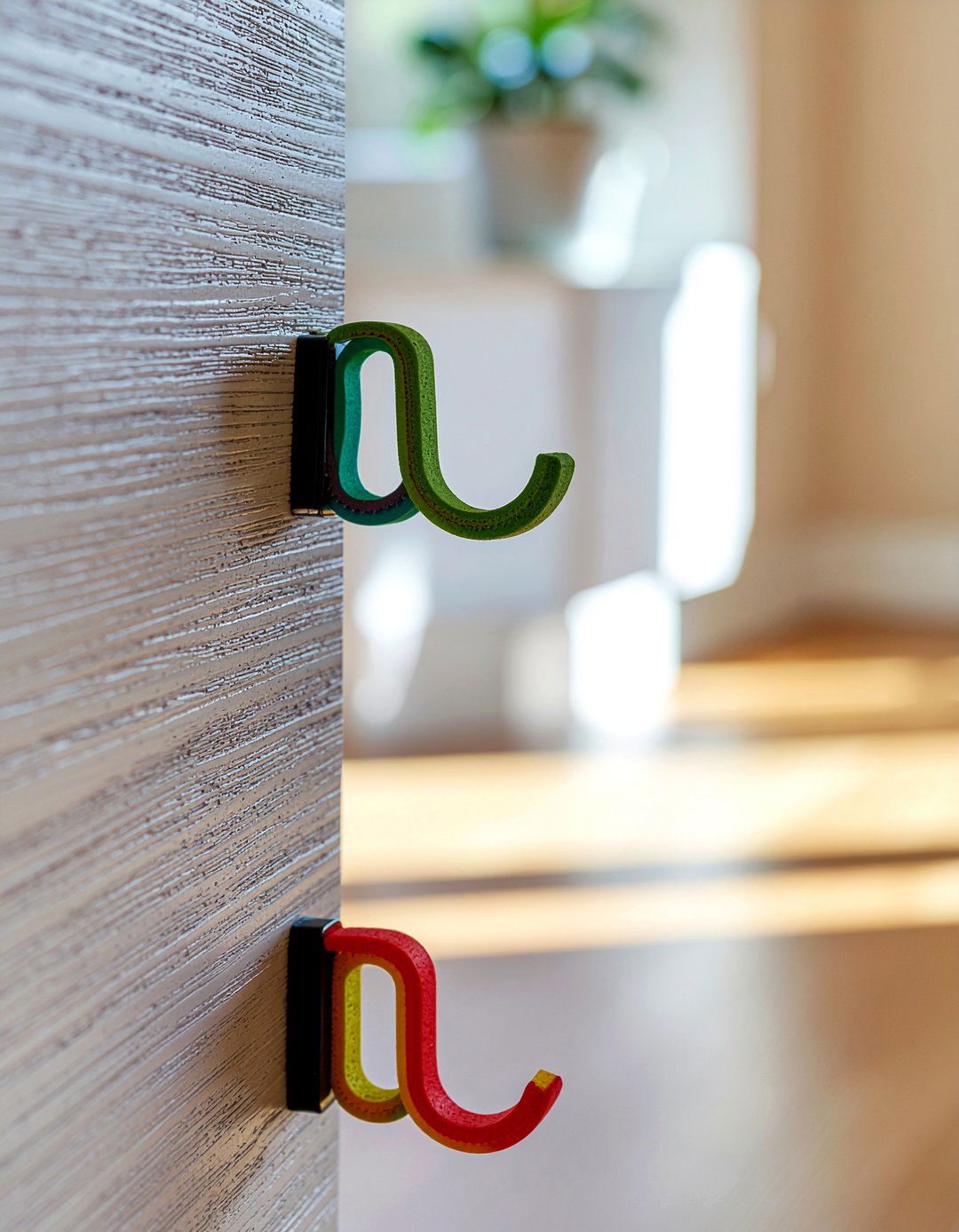 Door slam stoppers - 30 baby proof living room ideas