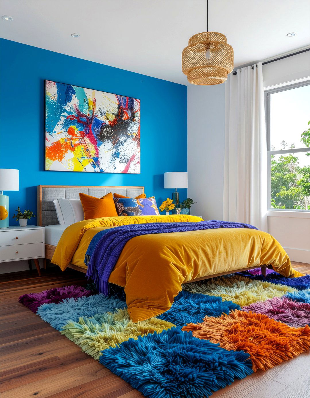Dopamine decor bedroom - 30 emerging decor trend ideas