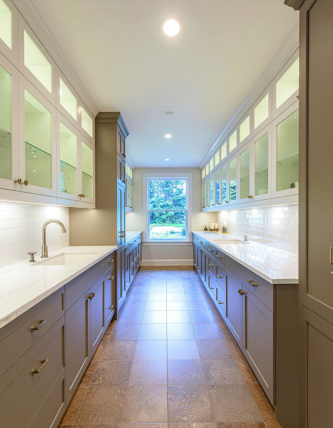 Double Butlers Pantry Storage - 30 butler's pantry dining room ideas