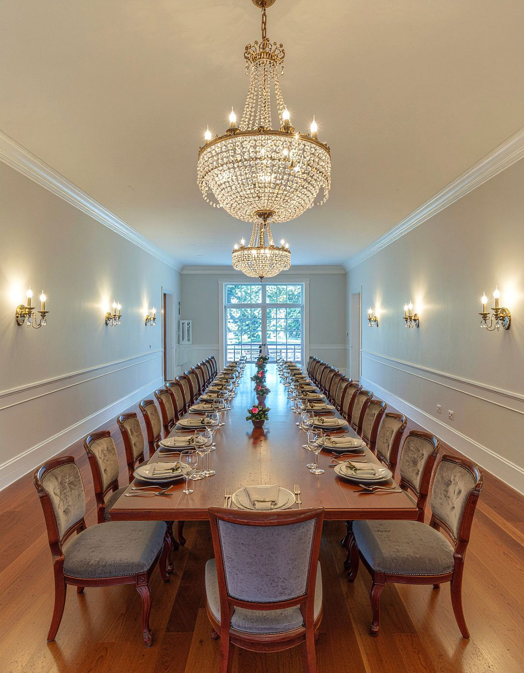 Double Crystal Chandelier Dining Room - 30 crystal chandelier dining room ideas