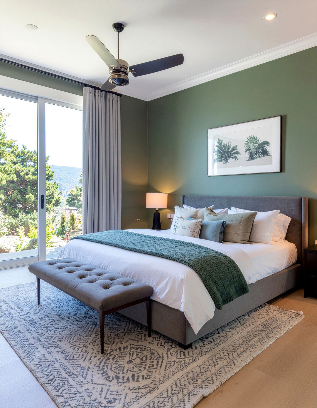 Double Drenching Paint - 30 creative bedroom ideas