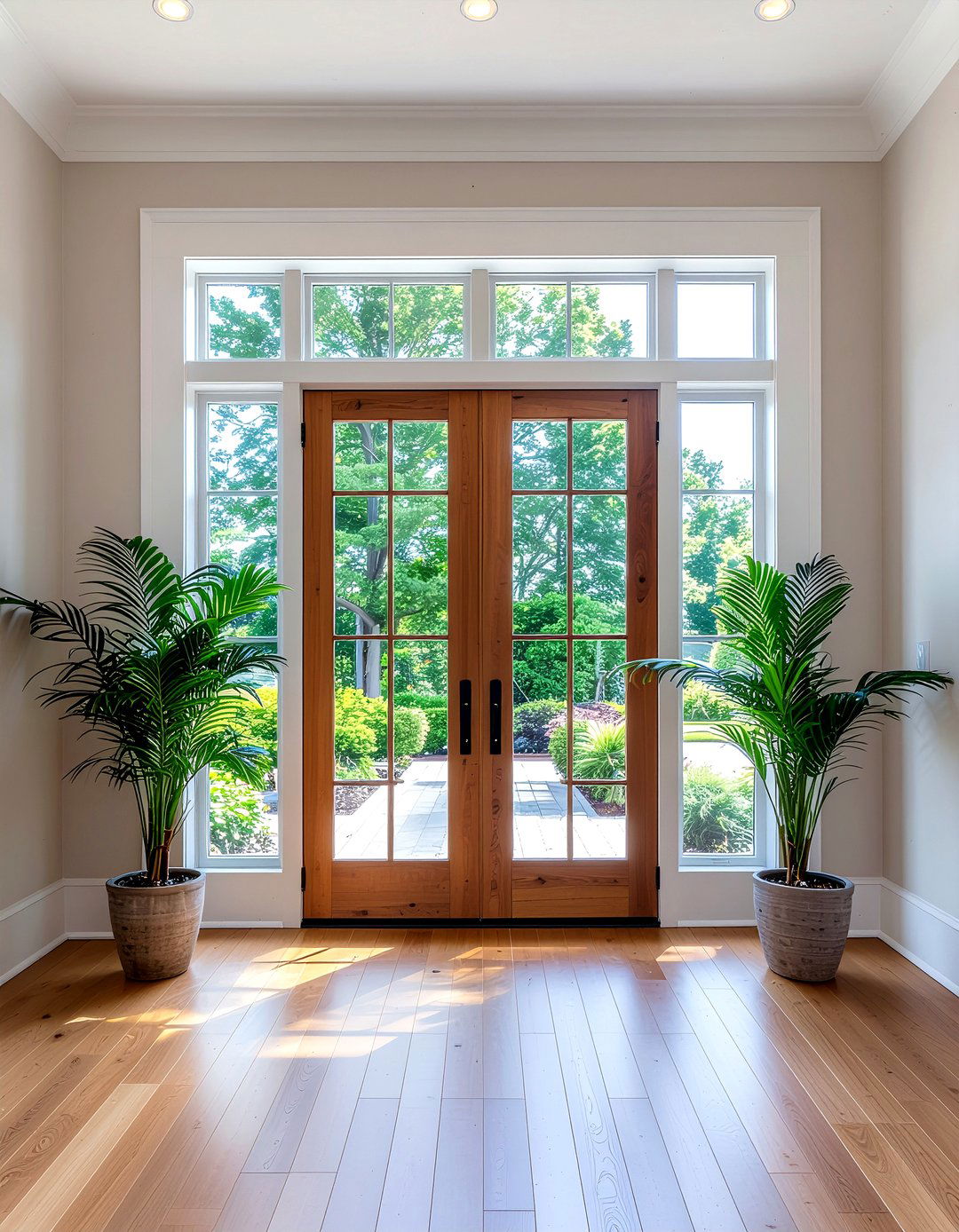 Double Front Door Entryway - 30 entryway decor ideas