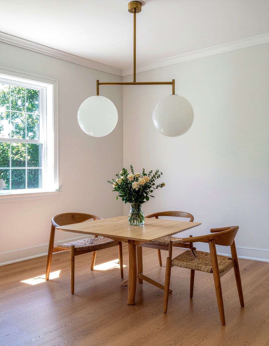 Double Globe Chandelier - 30 globe chandelier dining room ideas