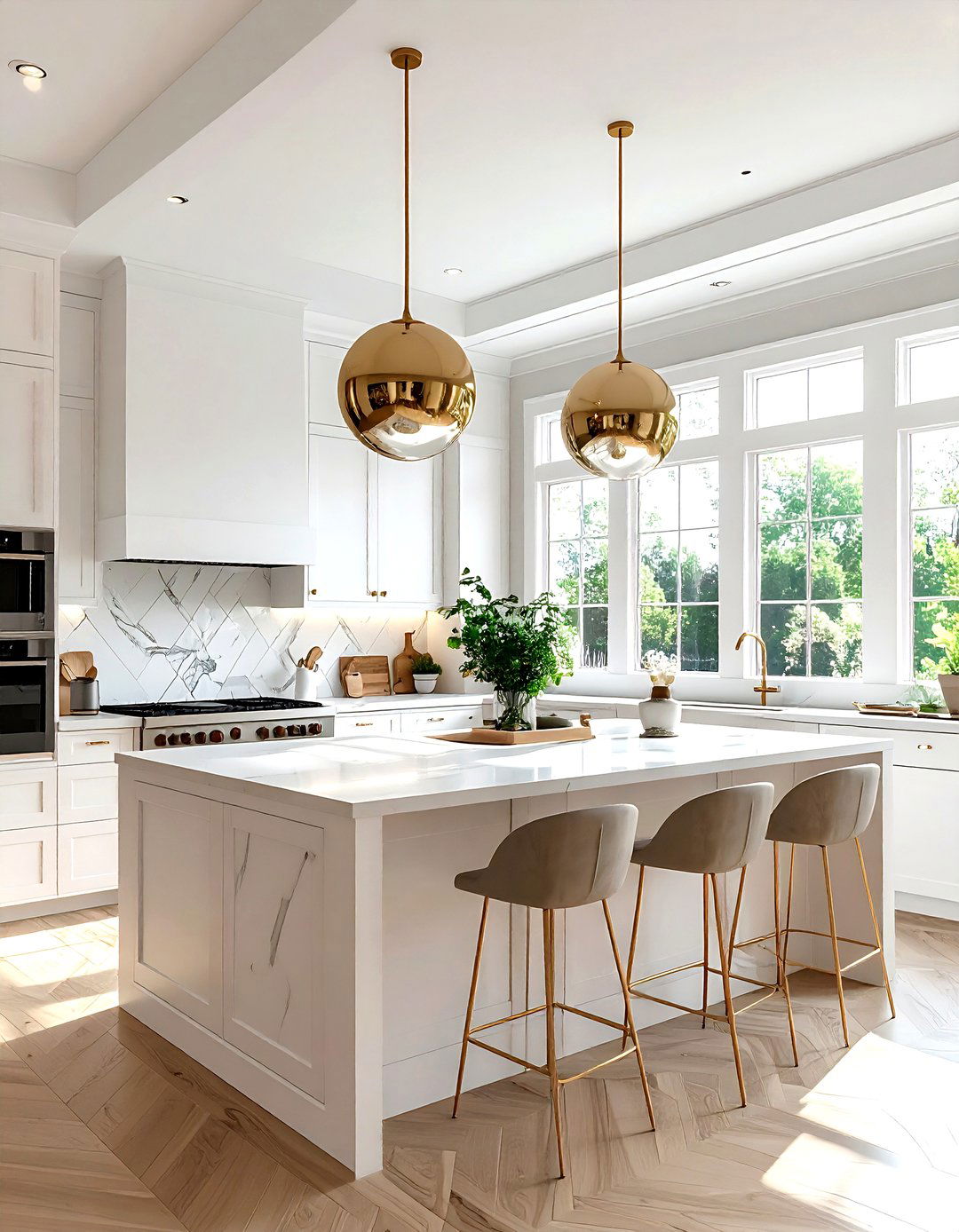 Double Globe Light - 30 kitchen sconce ideas