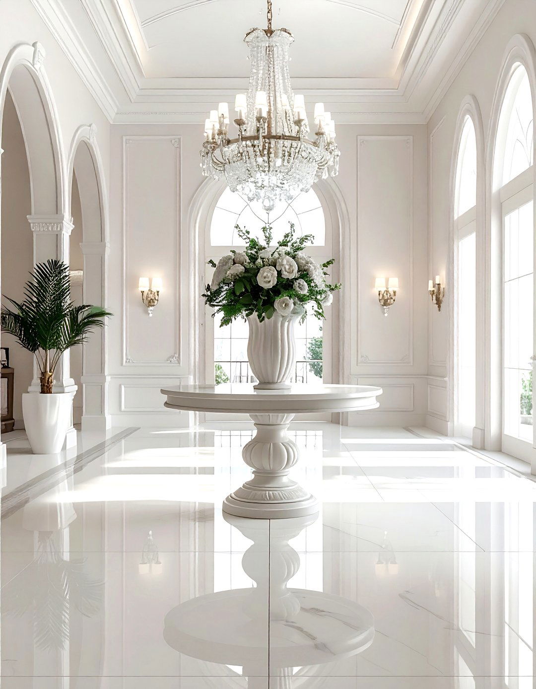 Double Handle Vase Foyer - 30 statement vase ideas
