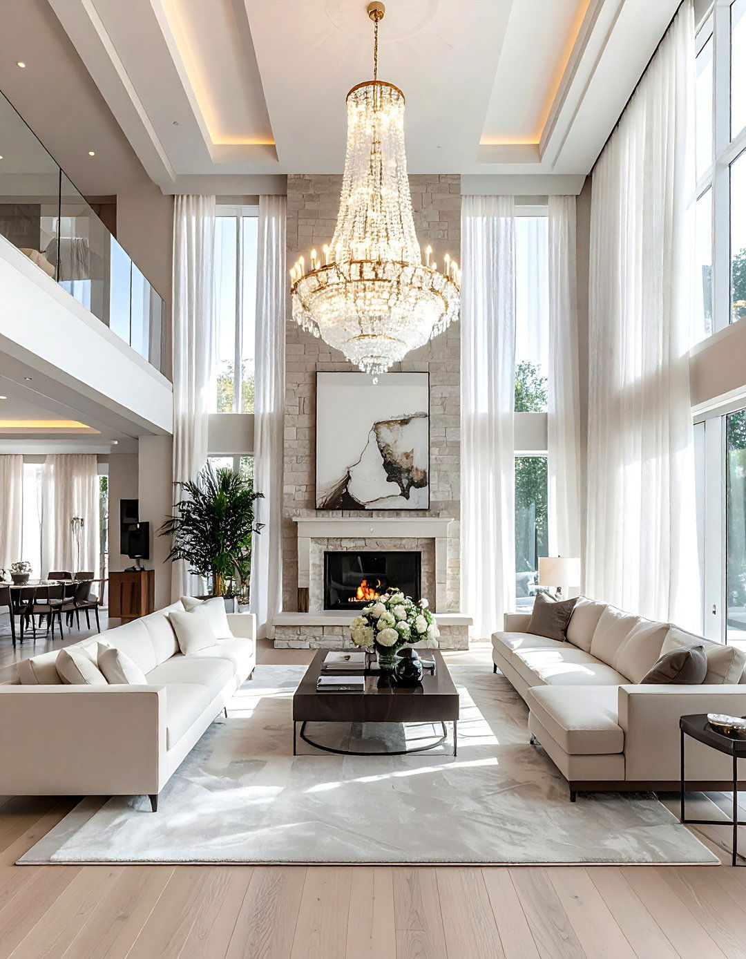 Double Height Living Room - 30 show home decor ideas