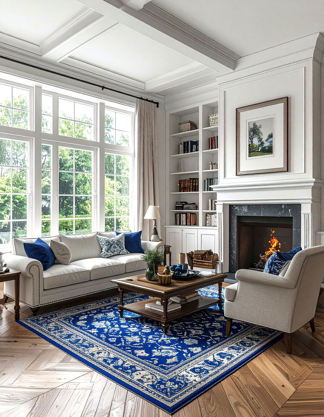 Double Hung Window - 30 living room window ideas