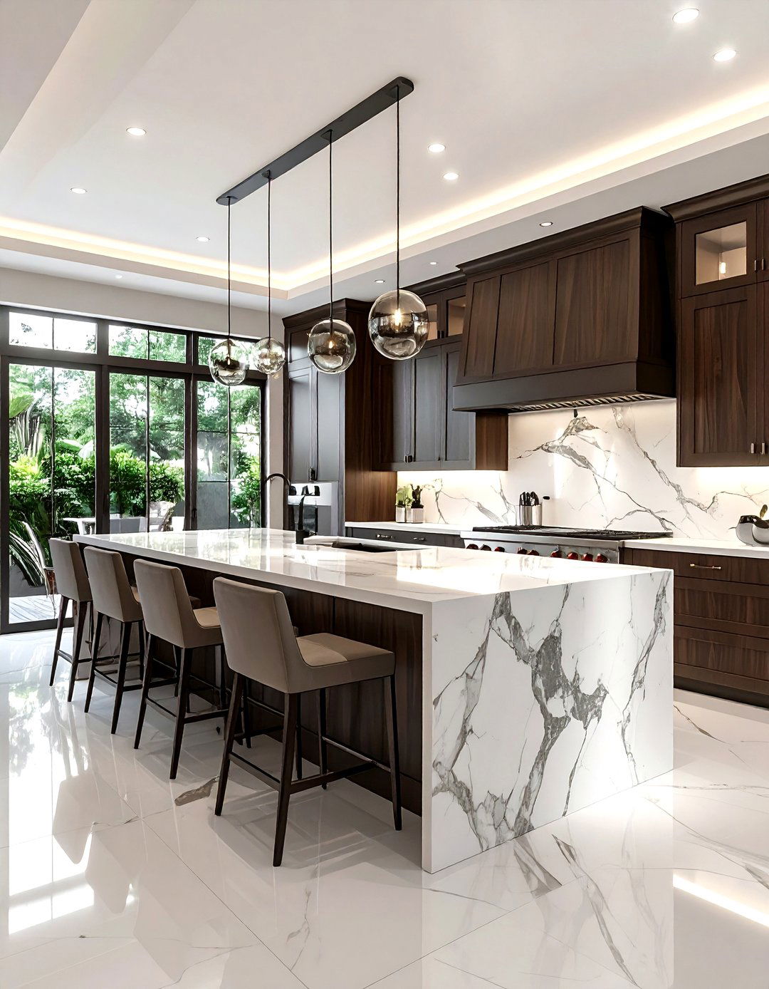 Double Island Kitchen - 30 designer kitchen ideas