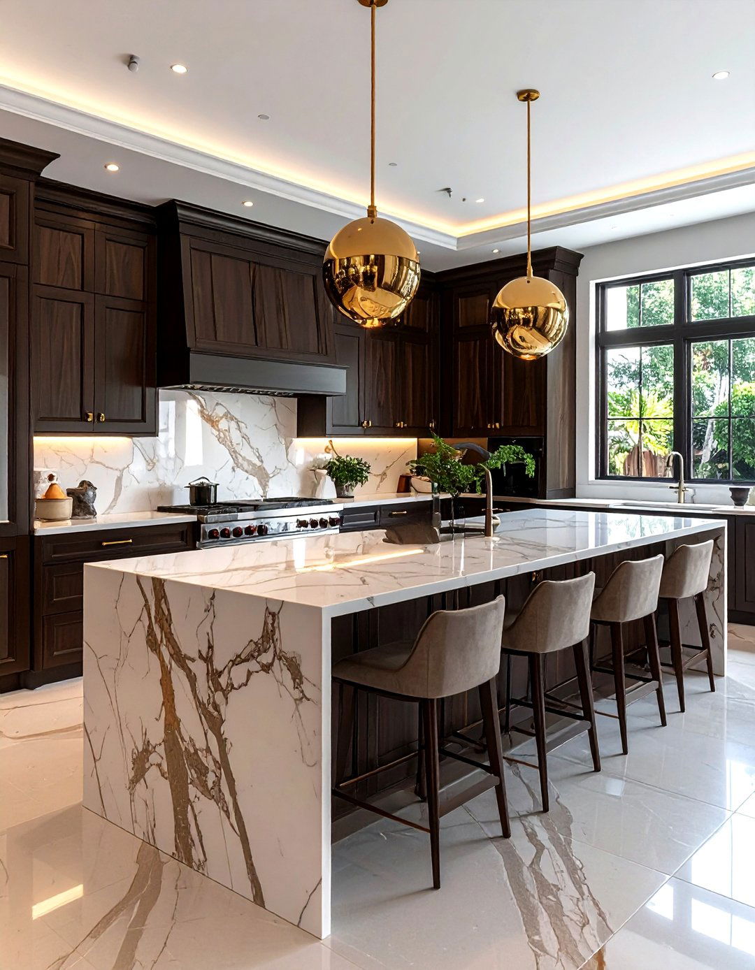 Double Island Kitchen - 30 proportioned kitchen ideas