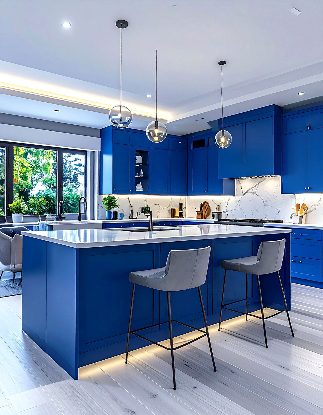 Double Island Kitchen - 30 kitchen bar ideas