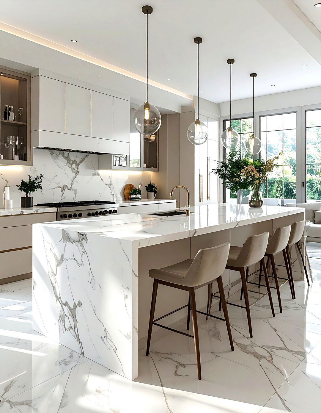 Double Island Layout - 30 kitchen workstation ideas