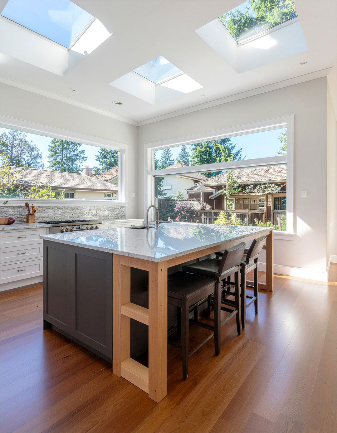 Double Kitchen Island - 30 breathtaking kitchen ideas