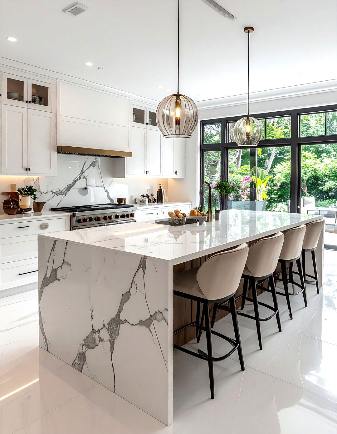 Double Kitchen Island - 30 kitchen furniture arrangement