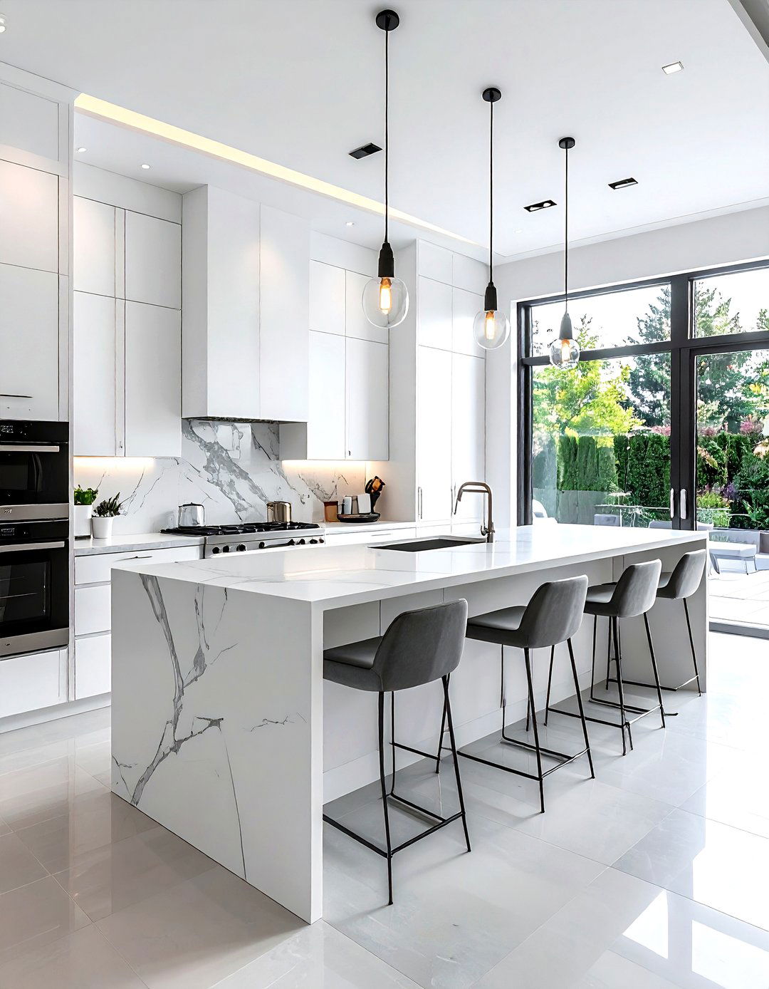 Double Kitchen Island - 30 kitchen redesign ideas