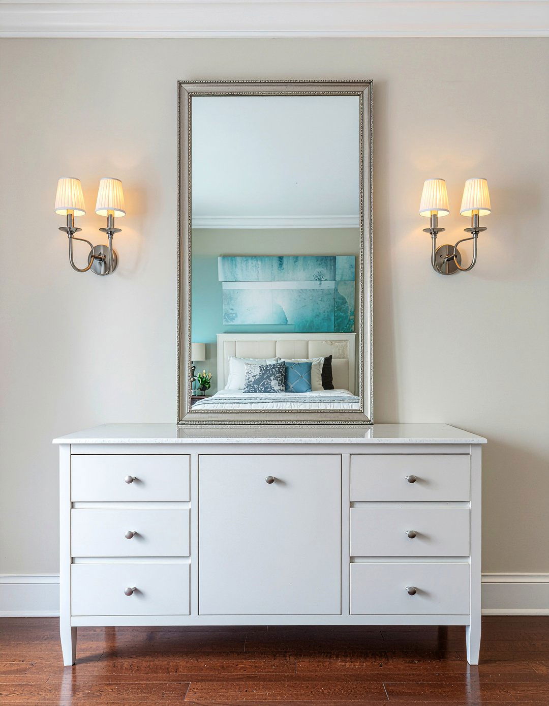 Double Light Sconce - 30 bedroom vanity lights