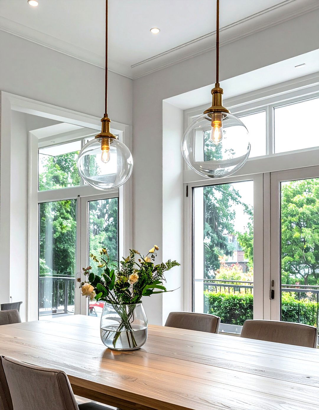 Double Light Wall Sconce - 30 wall sconce dining room ideas