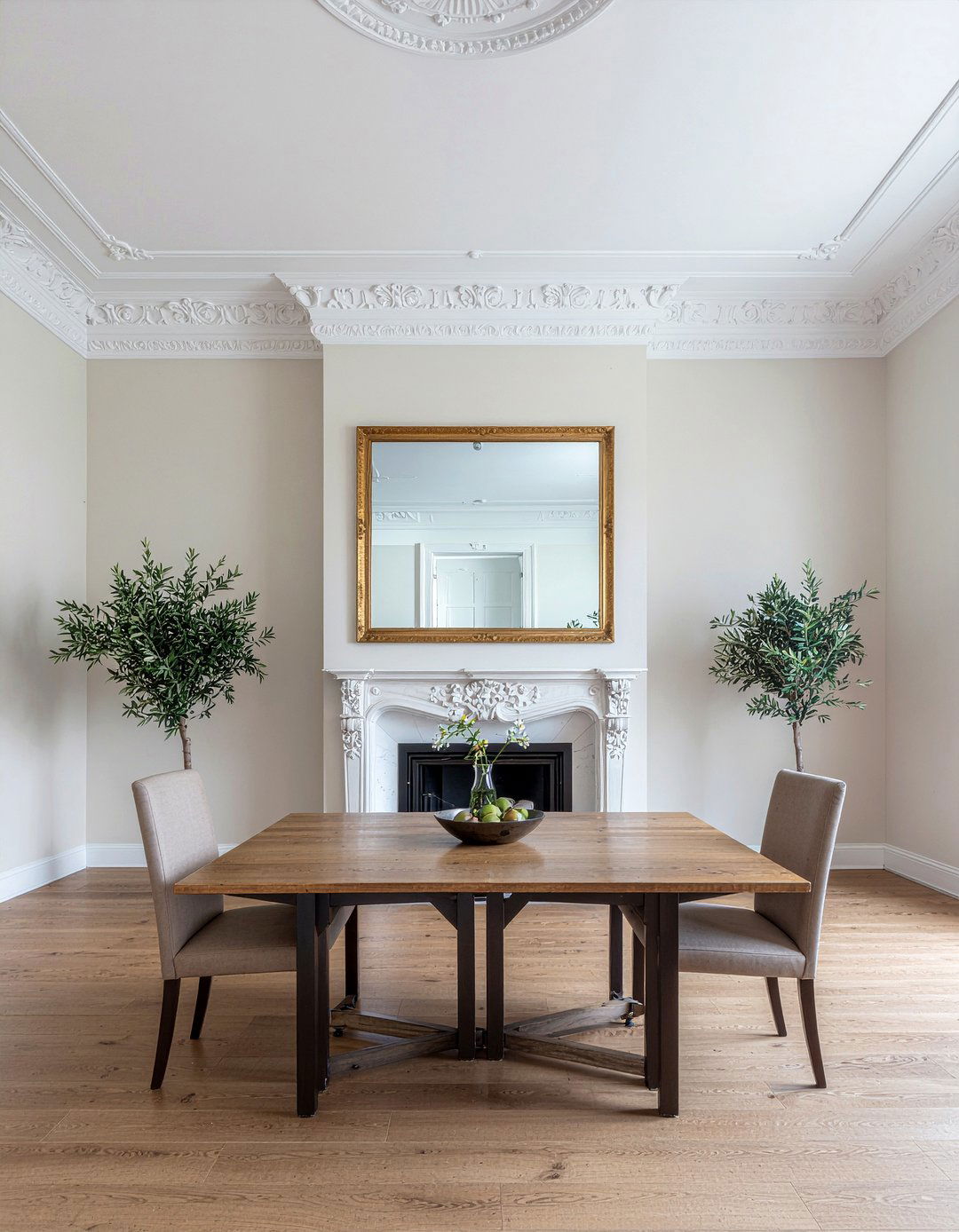 Double Olive Trees In Dining Room - 30 dining room olive tree ideas