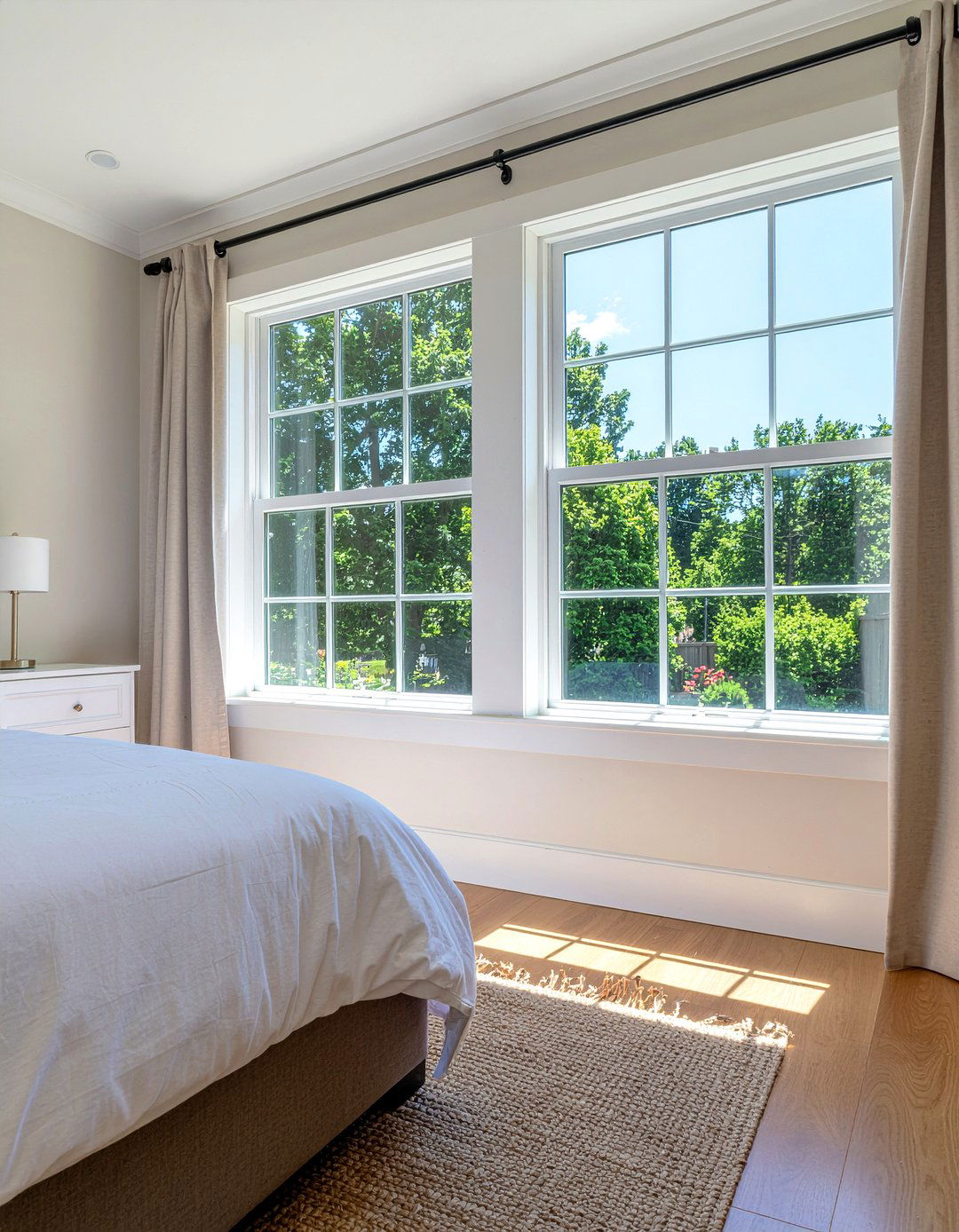 Double Pane Windows - 30 bedroom soundproofing ideas