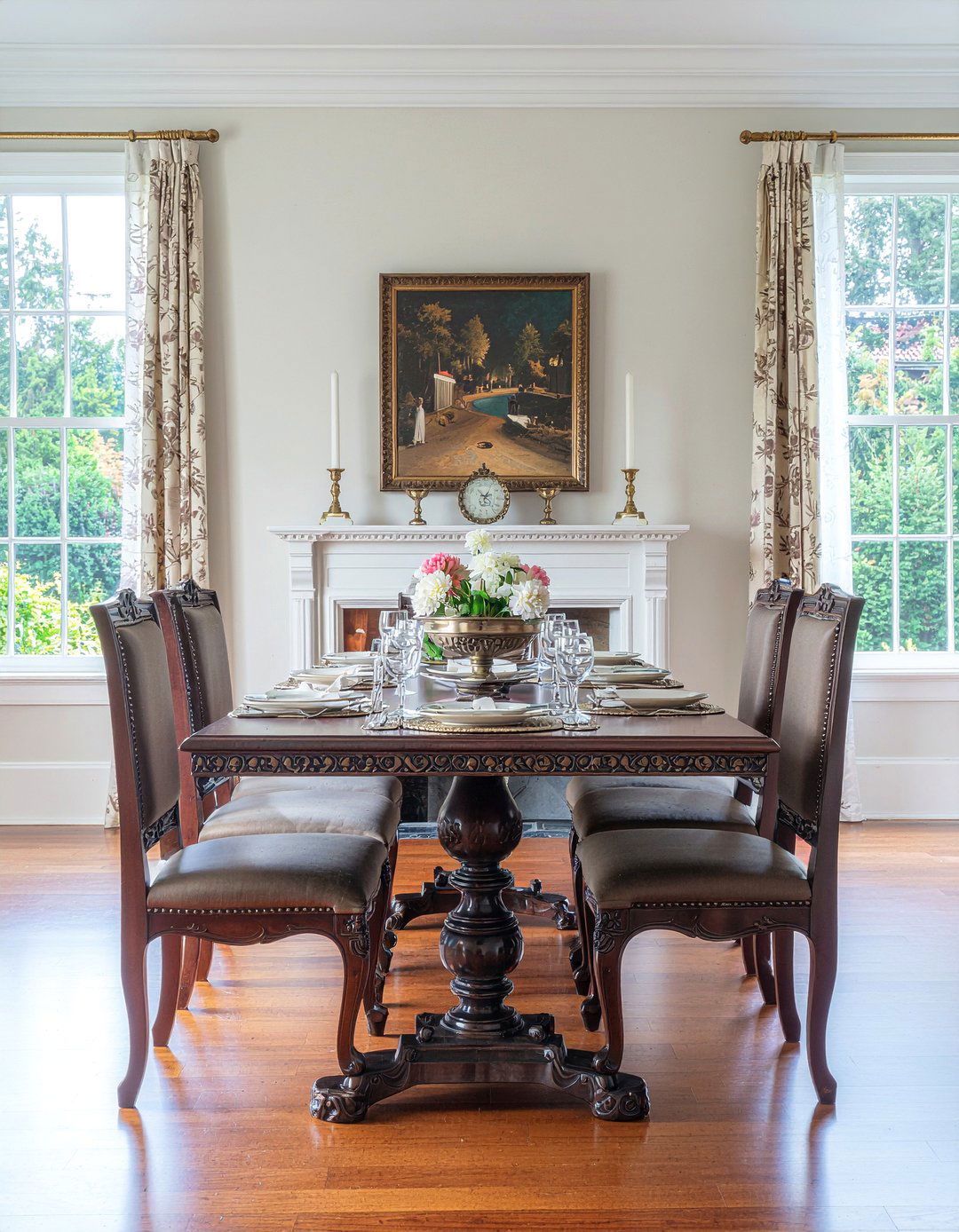 Double Pedestal Dining Table - 30 dining table for 10 ideas