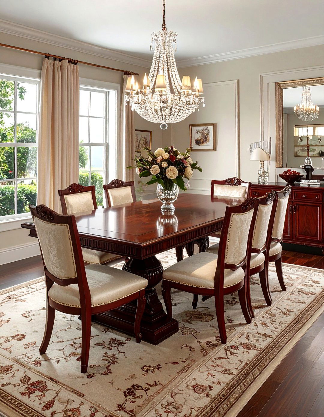 Double Pedestal Dining Table - 30 pedestal dining table ideas