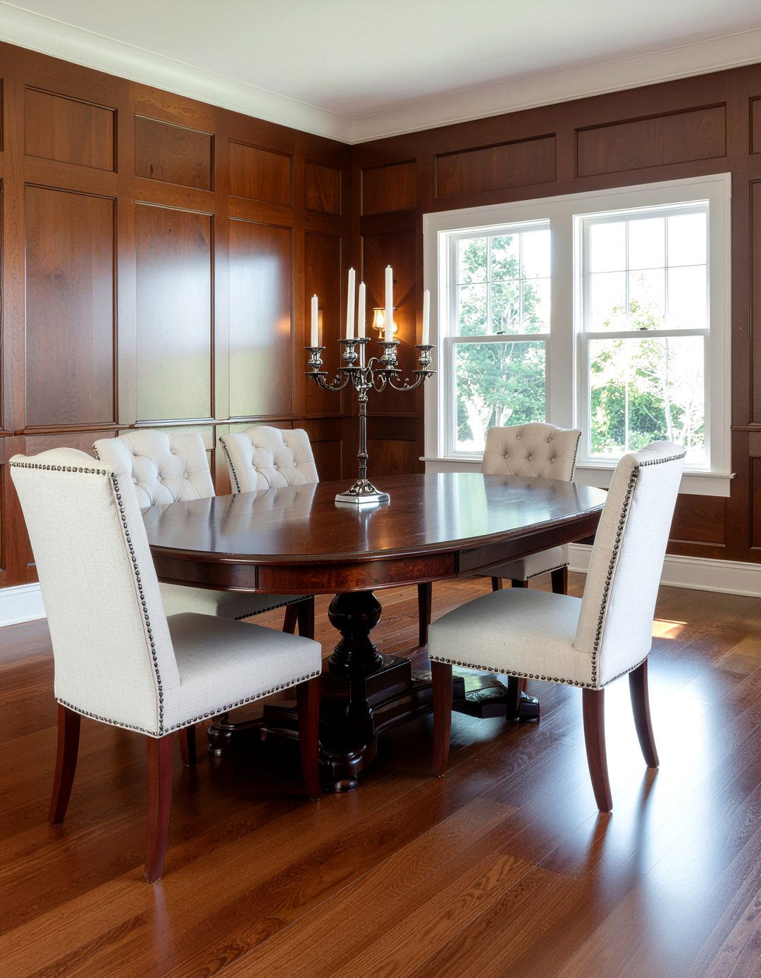 Double Pedestal Dining Table - 30 dining room seating for 10 ideas