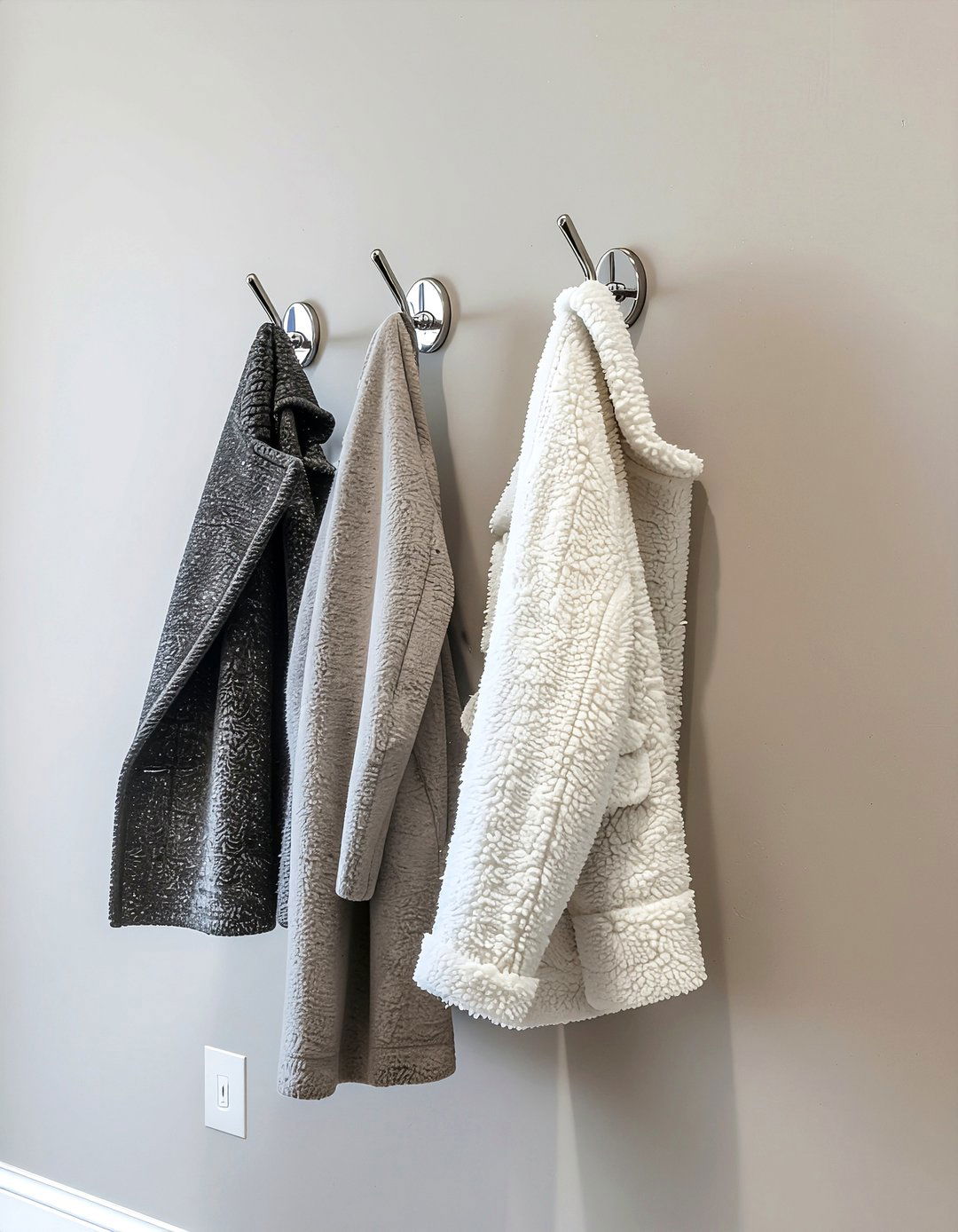 Double Prong Coat Hook - 30 entryway hook ideas