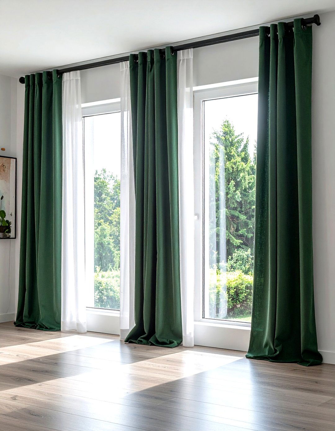 Double Rod Curtains - 30 curtain ideas