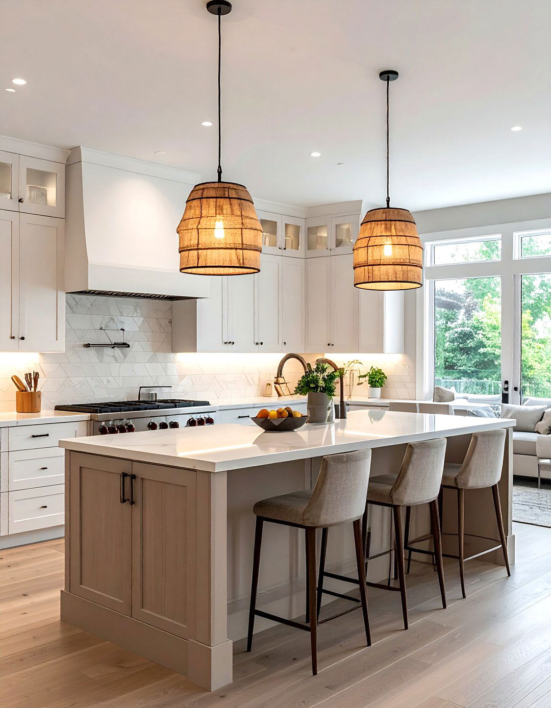 Double Shade Kitchen Lighting - 30 pendant light kitchen ideas