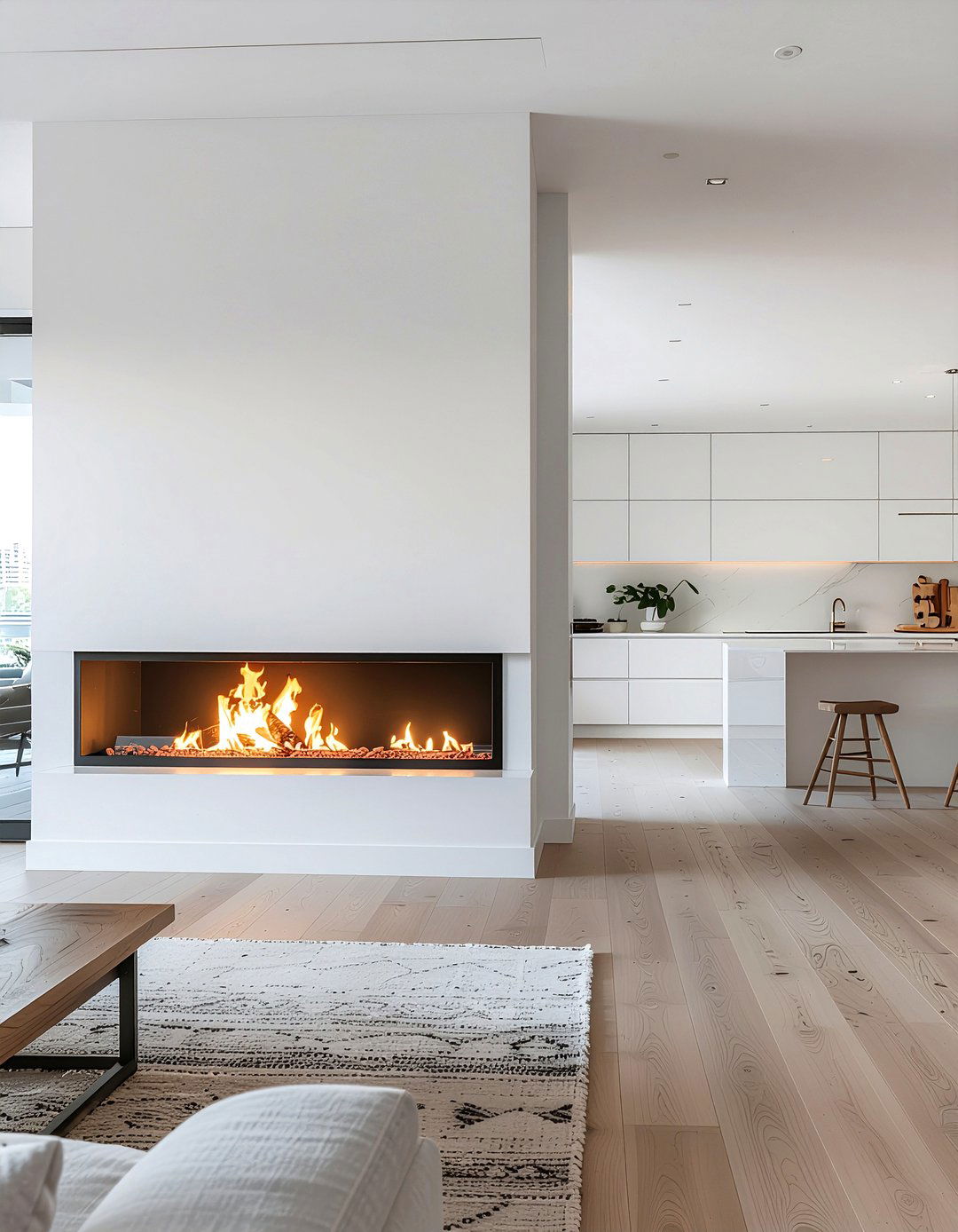 Double Sided Fireplace Insert - 30 fireplace insert ideas