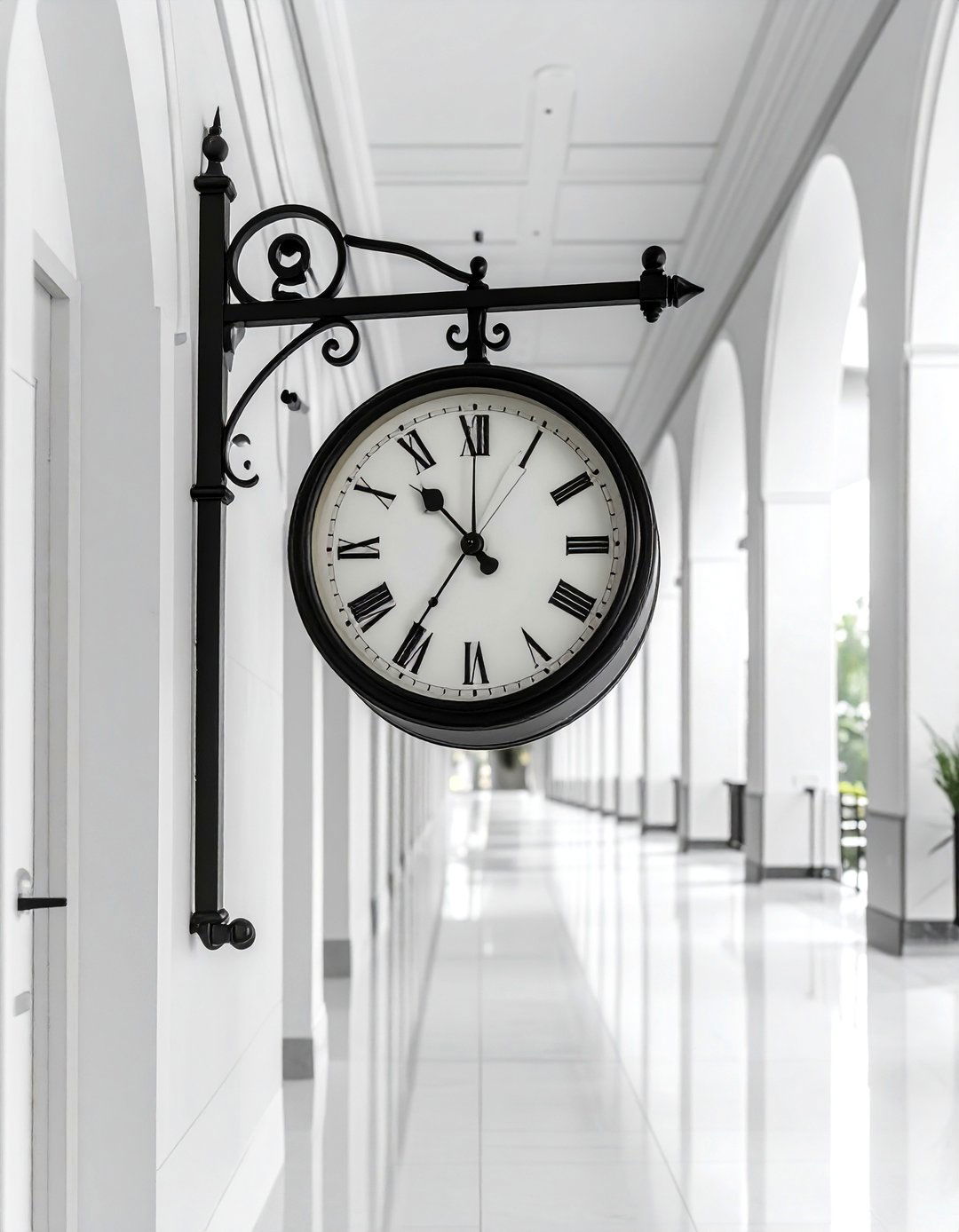 Double Sided Station Clock - 30 oversized clock ideas