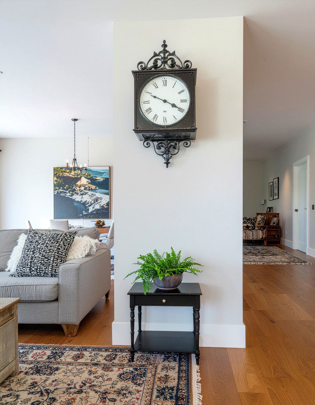 Double Sided Station Clock - 30 living room vintage clocks