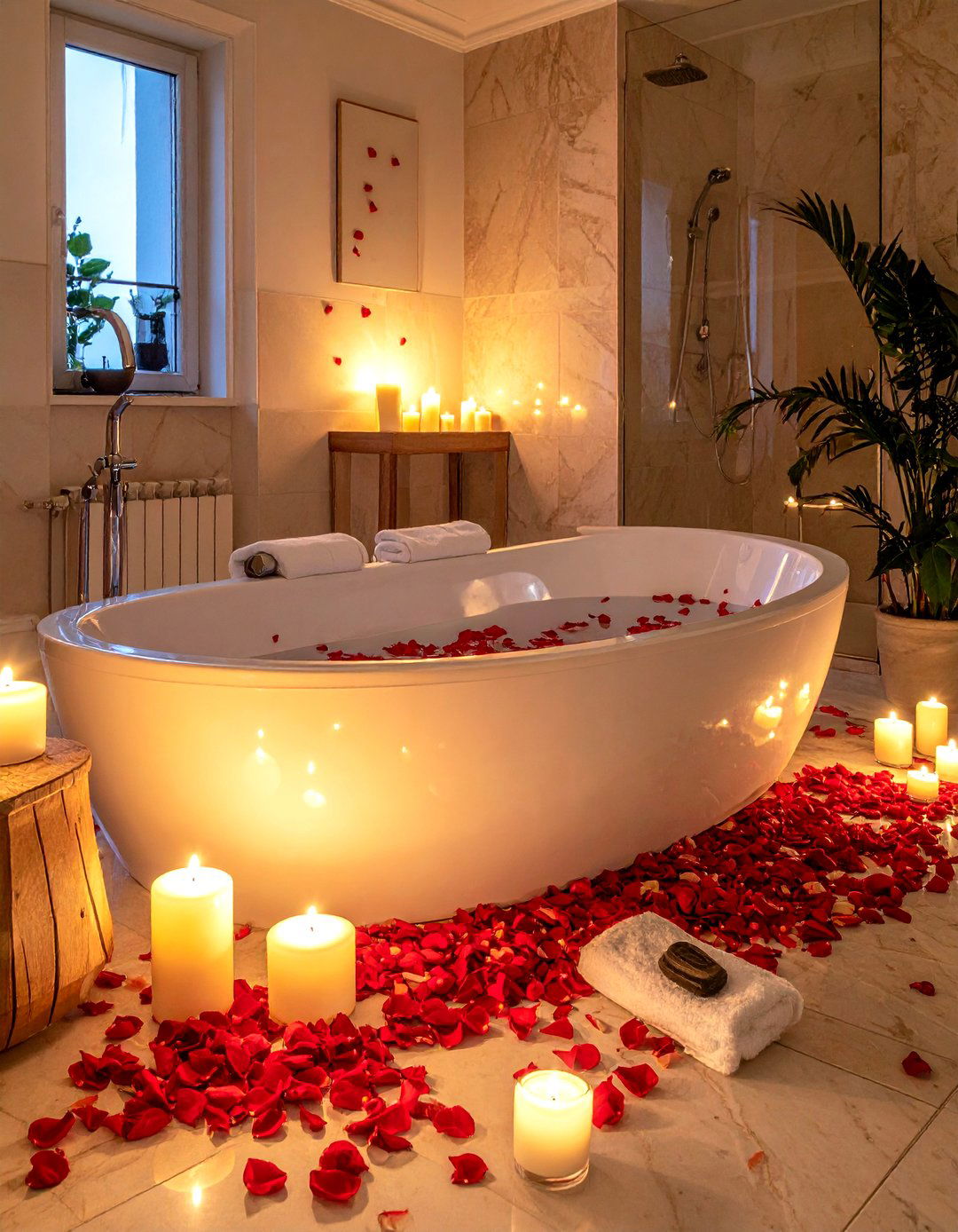 Double Soaking Tub - 30 soaking tub ideas