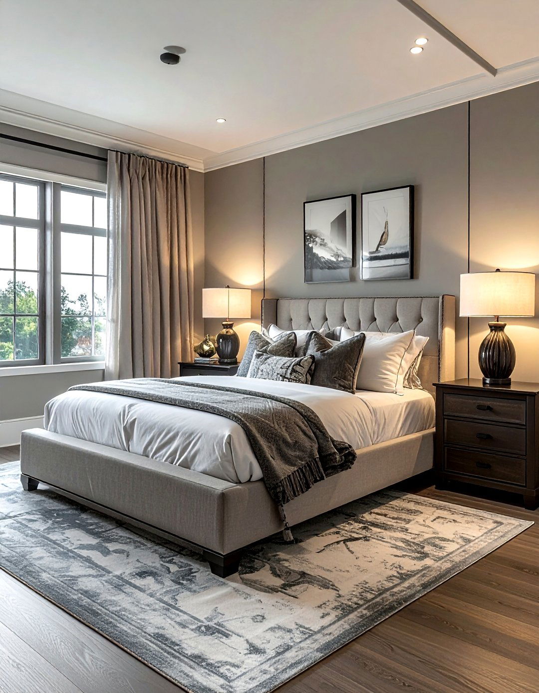 Double Swing Arm Lamp - 30 bedroom lighting design