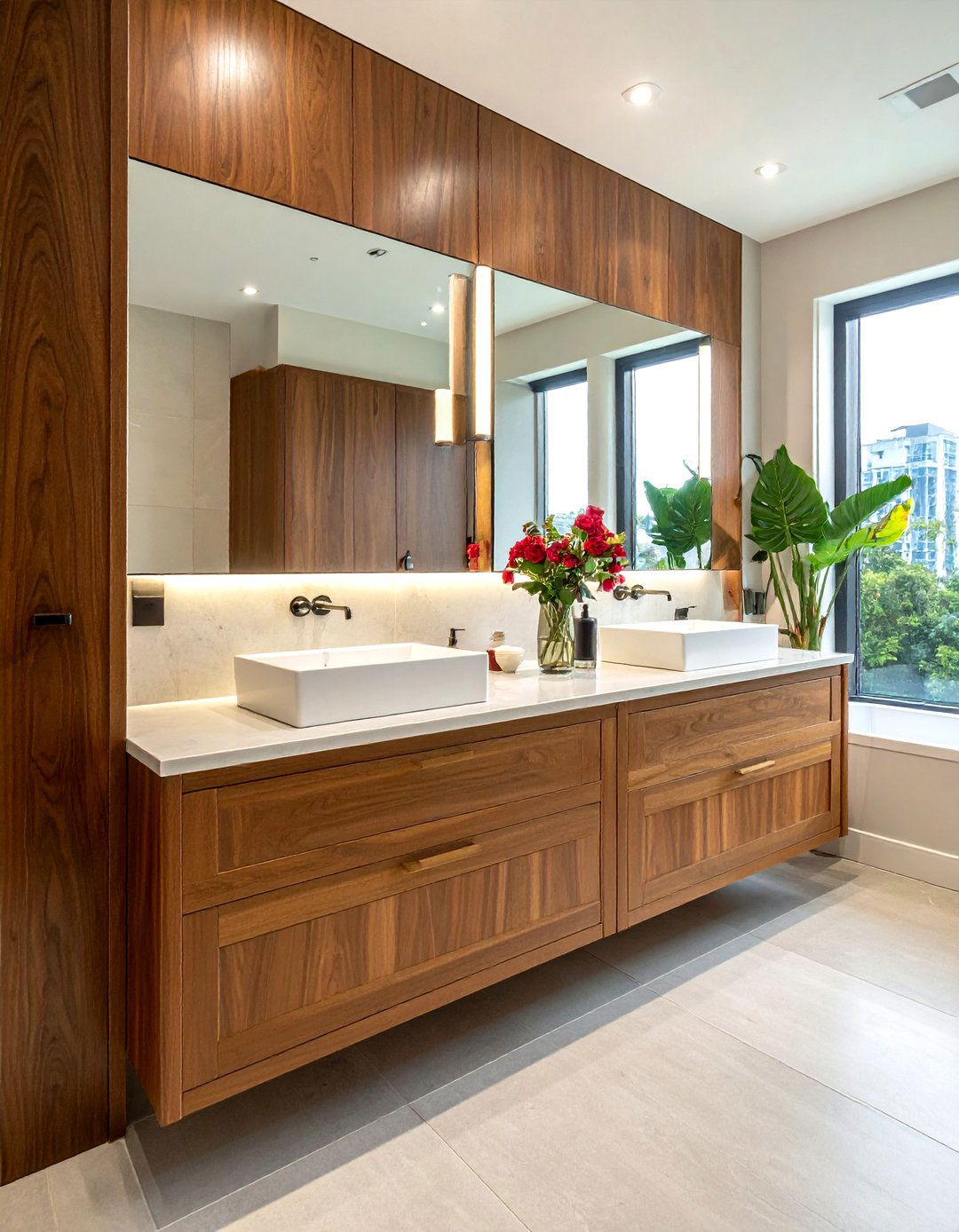 Double Vanity - 30 bathroom wow factor ideas