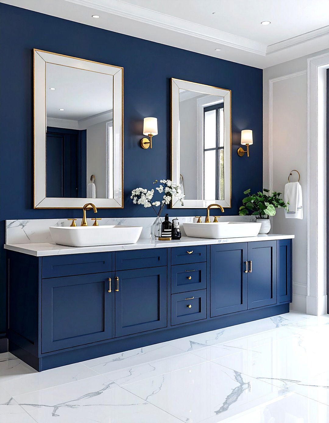 Double Vanity - 30 bathroom furniture settings