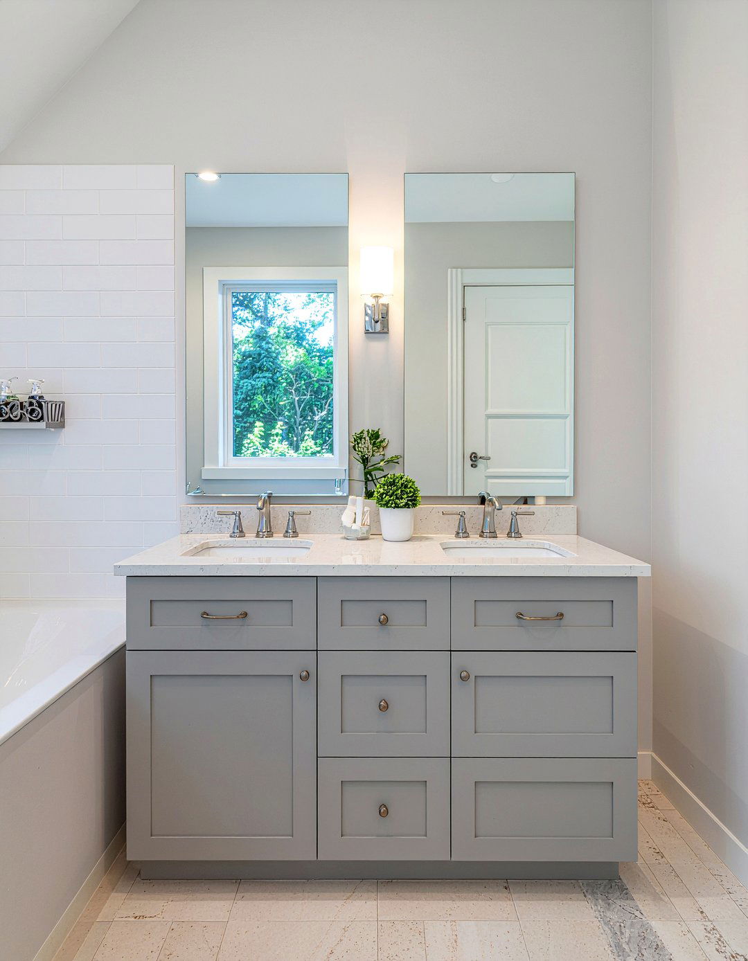 Double Vanity Medicine Cabinet - 30 mirrored medicine cabinet ideas